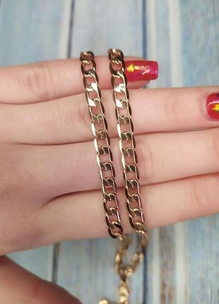 Цепочка цепь позолота