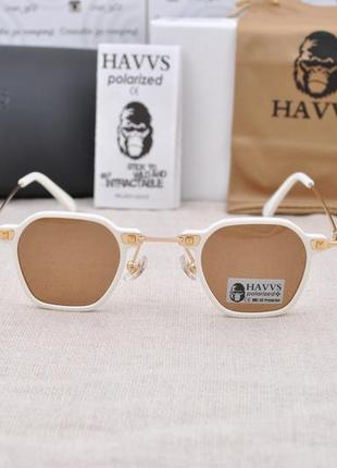 Фирменные солнцезащитные очки  havvs polarized hv68053 ретро3 фото