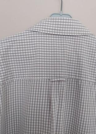 Рубашка в клітинку h&m, зріст 158 6