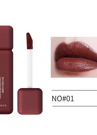 Матова оксамитова помада блиск для губ
