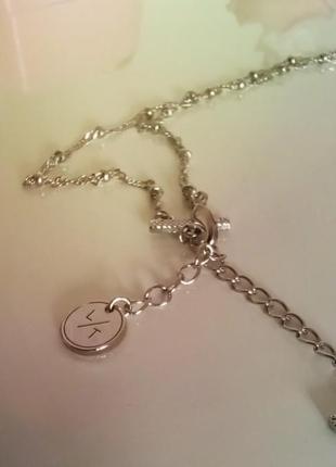 Чокер срібний lovers tempo