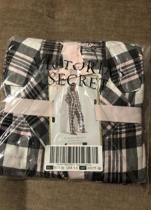 Пижама фланелевая victoria’s secret flannel клетка оригинал