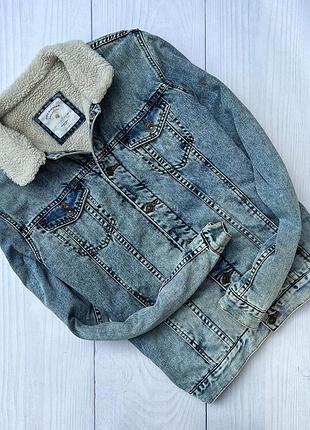 Курточка /шерпа zara man