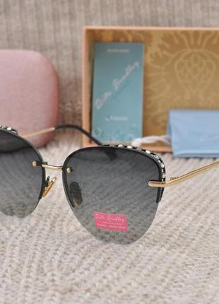 Фірмові сонцезахисні жіночі окуляри  rita bradley polarized rb81062 фото