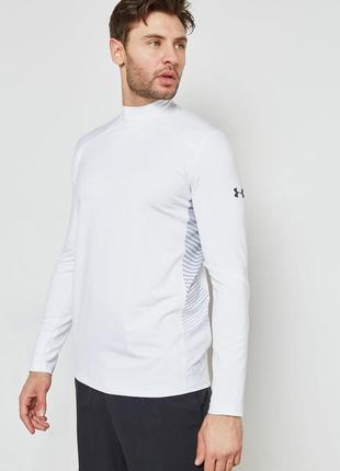 Лонгслив гольф under armour coldgear reactor fitted shirt long sleeve