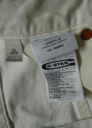 Джинсові штани g-star6 фото