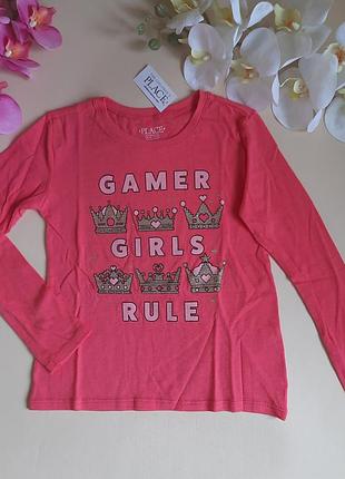 Футболка з довгим рукавом лонгслів children's place