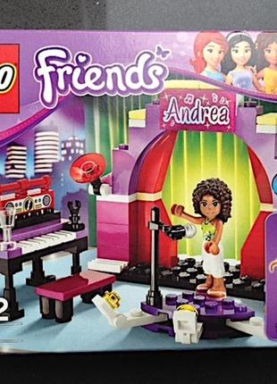 Конструктор lego friends сцена андреа (3932), б/у, оригинал