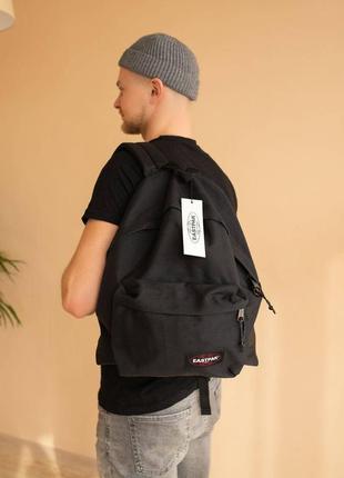 Рюкзак eastpak black черный оригинал истпак  женский / мужской2 фото