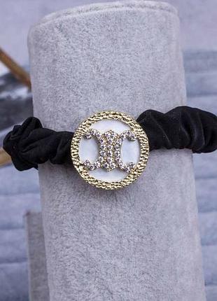 Резинка для волос, чёрная резинка