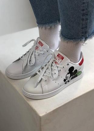 Женские кроссовки adidas stan smith mickey Duramo