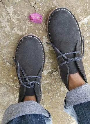 Дезерты из натуральной замши. испания. оригинал