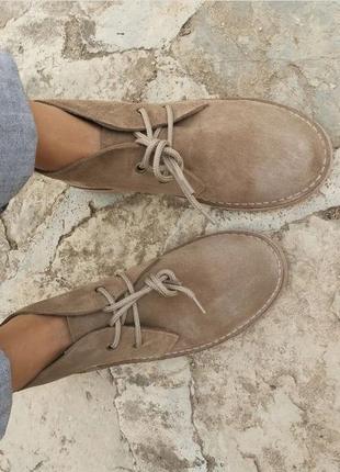 Дезерты из натуральной замши. испания. оригинал