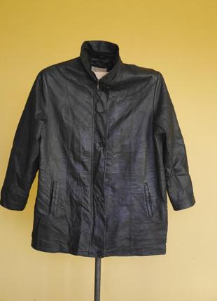Куртка кожаная 46 евро размер donna d