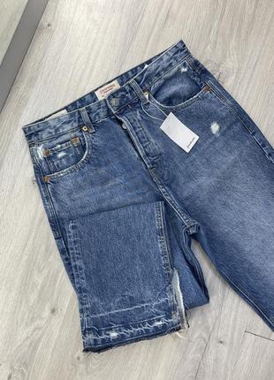 Крутые джинсы клёш stradivarius