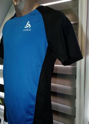 Бігова мужська  футболка/джерсі з короткими рукавами odlo virgo3 фото