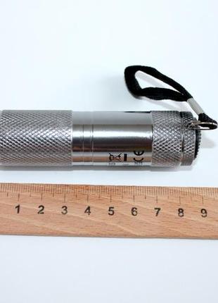 Кишеньковий фонарик ручн й ліхтарик на батарейках6 фото