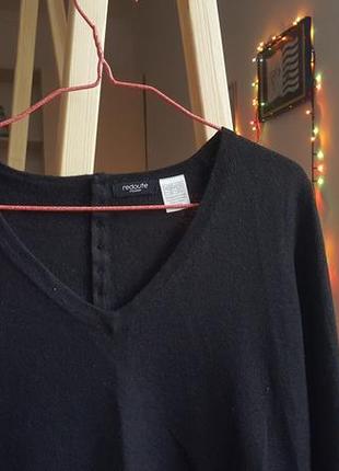 Новая женская черная шерстяная кофта свитер гольф гольфик свитер теплый3 фото