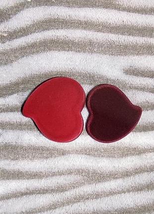 Кейс для прикрас, коробка для кольца, подарочна упаковка для сережок, сердечка под украшения.