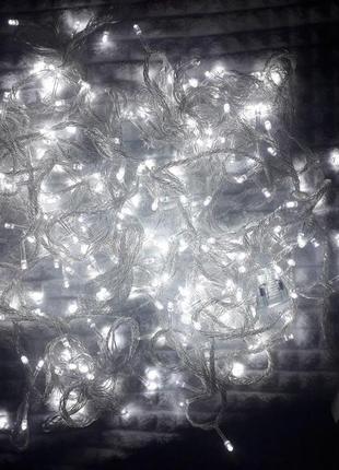 Новорічна led гірлянда діодна 400 led (400 лампочок), 22 метри3 фото