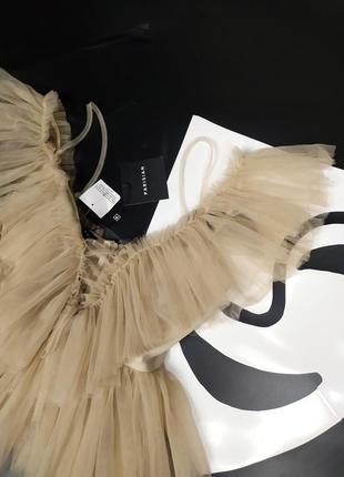 Фатиновая воздушная блузка parisian collection6 фото