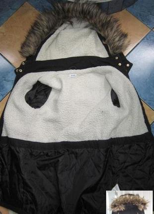 Утепленная женская куртка с капюшоном  pimkie. 46 р. лот 10647 фото