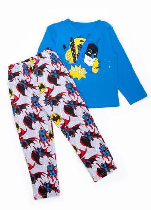 Легка піжама бавовняна бетмен, бэтмен, batman, лёгкая хлопковая пижама3 фото