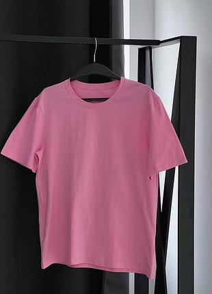 Футболка базова рожева