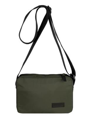 Женская сумка кроссбоди хаки. стильная легкая сумочка через плечо на каждый день