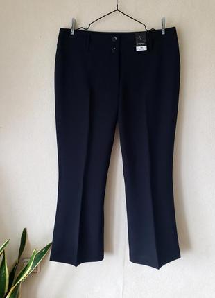 Новые с биркой широкие трендовые базовые черные брюки  papaya шри шри ланка  р 16 uk