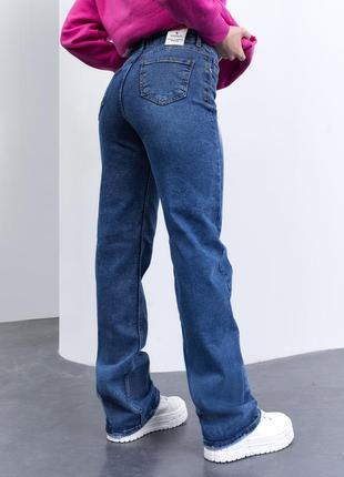 Стрейчевые джинсы-трубы8 фото