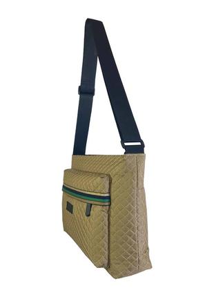 Жіноча стьобана сумочка. стильна сумка через плече, зручна, легка на щодень2 фото
