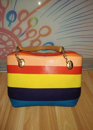 Разноцветная сумка