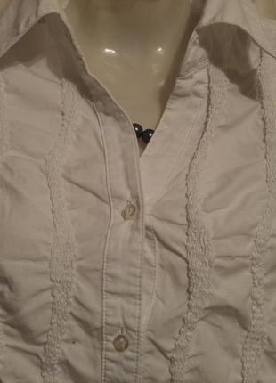 Оригинальная белая блузка witteveen2 фото