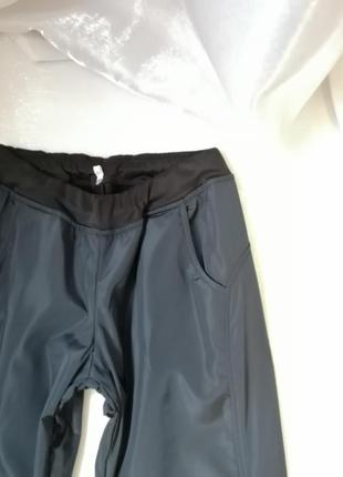Спортивные штаны на флисе  ❄️замеры❄️ размер 44 с  п.обхват талии  - 36 п.обхват бедер  - 46 длина и4 фото