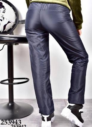 Спортивные штаны на флисе  ❄️замеры❄️ размер 44 с  п.обхват талии  - 36 п.обхват бедер  - 46 длина и8 фото