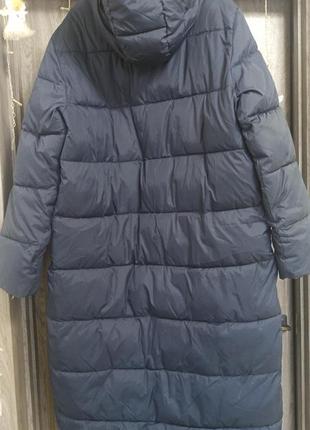 Зимнее стеганое пальто2 фото