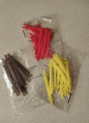 Силиконовые шнурки для обуви, набор 16 штук