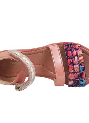 Босоножки сандалии летняя обувь для девочки 0555 розовые том м р.36,374 фото