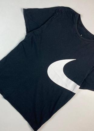 Крута гарна чоловіча футболка nike swoosh дрилл оригінал спорт новинка