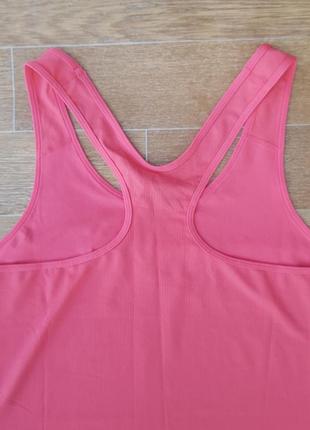 Nike dri-fit 889560-823 размер l женский спортивный топ футболка майка розовая7 фото