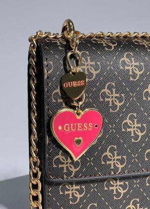 Сумка в стилі guess mini bag brown