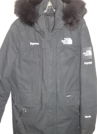 Парка мужская зимняя The north face map  supreme