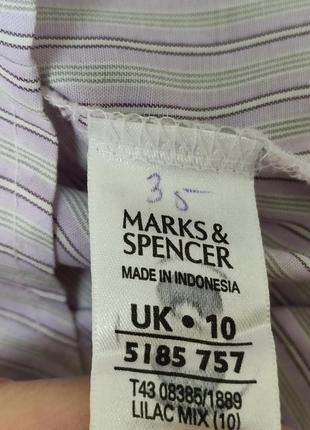 Лиловая женская блуза / рубашка от marks &amp; spenser4 фото