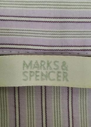 Лиловая женская блуза / рубашка от marks &amp; spenser3 фото