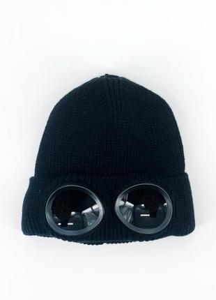 Шапка c.p. company winter hat black