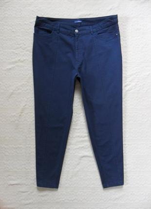 Стильные коттоновые штаны скинни charles vogele, 18 размер.1 фото