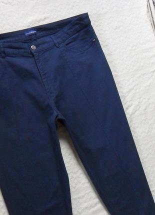 Стильные коттоновые штаны скинни charles vogele, 18 размер.5 фото