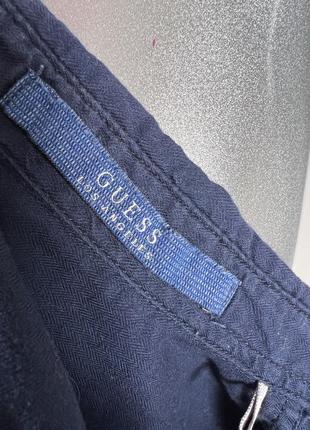 Синяя рубашка guess s9 фото