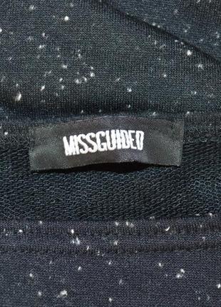 Брендовая черная блуза кофта missguided великобритания4 фото